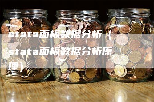 stata面板数据分析（stata面板数据分析原理）