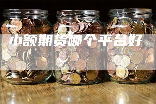 小额期货哪个平台好