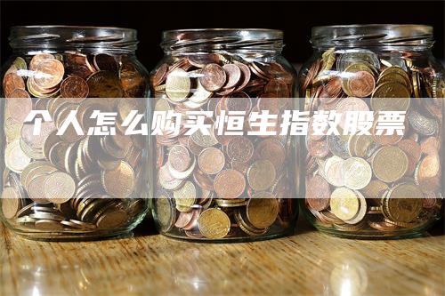 个人怎么购买恒生指数股票