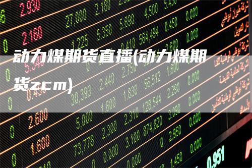 动力煤期货直播(动力煤期货zcm)