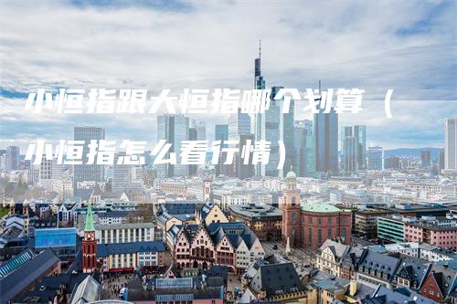 小恒指跟大恒指哪个划算（小恒指怎么看行情）