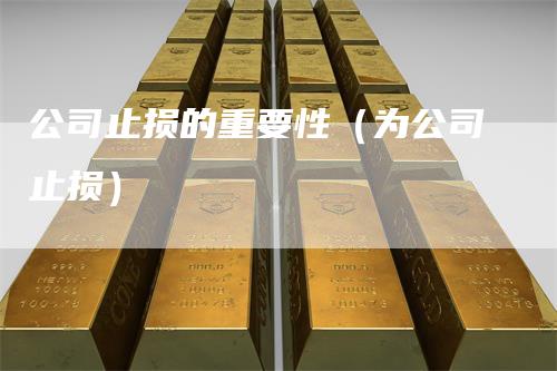 公司止损的重要性（为公司止损）