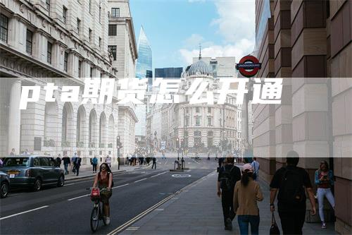 pta期货怎么开通