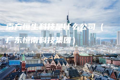 南方恒生科技是什么公司（广东恒南科技集团）