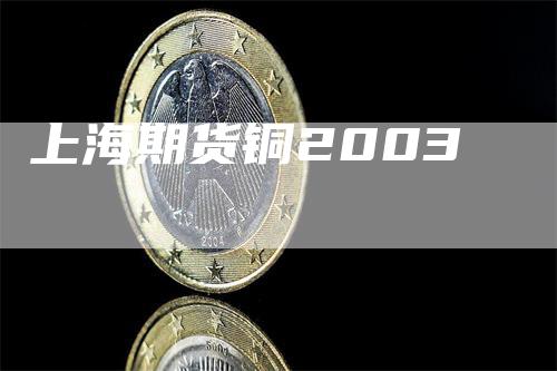 上海期货铜2003
