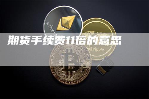 期货手续费11倍的意思