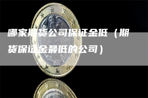 哪家期货公司保证金低(期货保证金最低的公司)