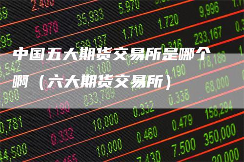 中国五大期货交易所是哪个啊（六大期货交易所）