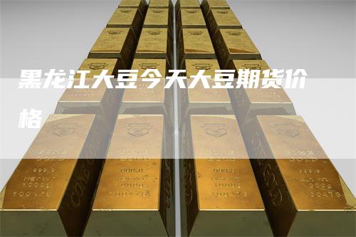 黑龙江大豆今天大豆期货价格