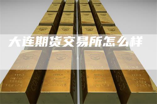 大连期货交易所怎么样