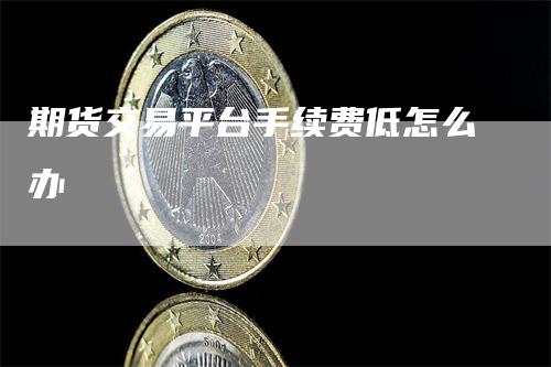 期货交易平台手续费低怎么办