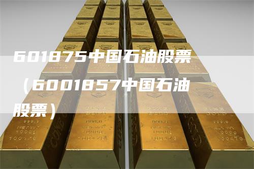 601875中国石油股票（6001857中国石油股票）