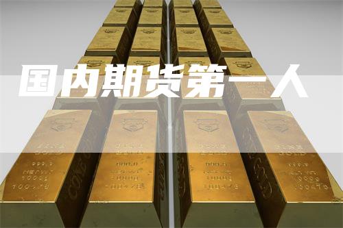 国内期货第一人