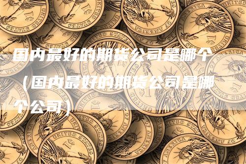 国内最好的期货公司是哪个(国内最好的期货公司是哪个公司)
