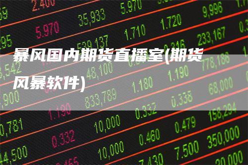 暴风国内期货直播室(期货风暴软件)
