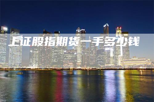 上证股指期货一手多少钱