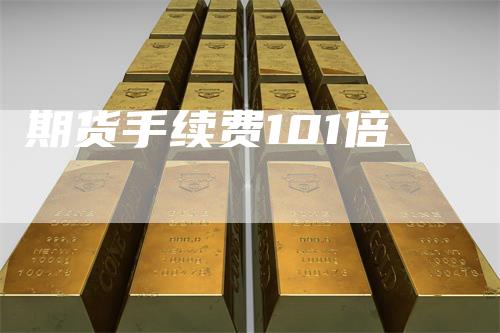 期货手续费101倍
