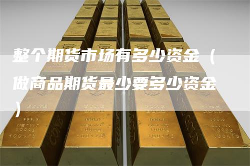 整个期货市场有多少资金(做商品期货最少要多少资金)