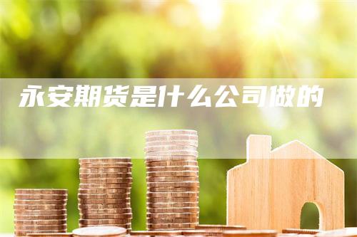 永安期货是什么公司做的