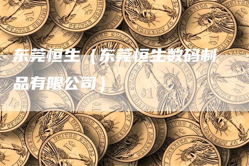 东莞恒生（东莞恒生数码制品有限公司）