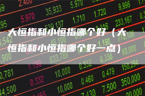 大恒指和小恒指哪个好（大恒指和小恒指哪个好一点）