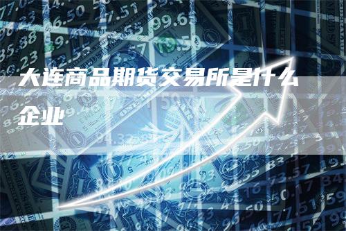 大连商品期货交易所是什么企业