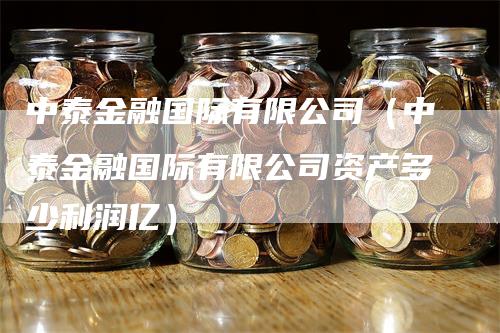 中泰金融国际有限公司（中泰金融国际有限公司资产多少利润亿）
