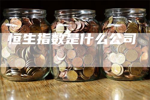 恒生指数是什么公司
