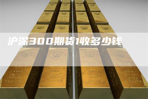 沪深300期货1收多少钱
