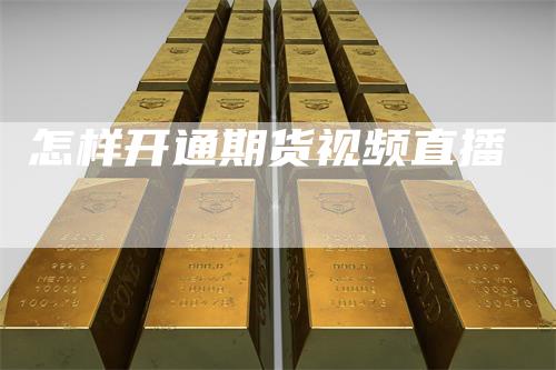 怎样开通期货视频直播