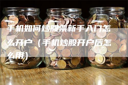 手机如何炒股票新手入门怎么开户（手机炒股开户后怎么用）