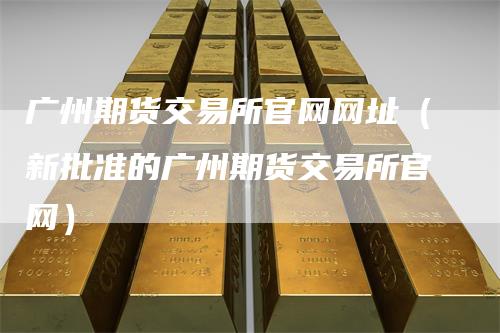 广州期货交易所官网网址（新批准的广州期货交易所官网）