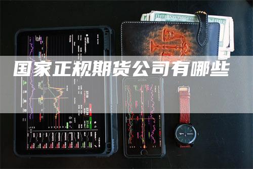 国家正规期货公司有哪些