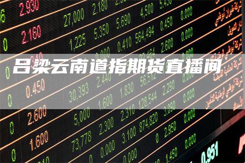 吕梁云南道指期货直播间
