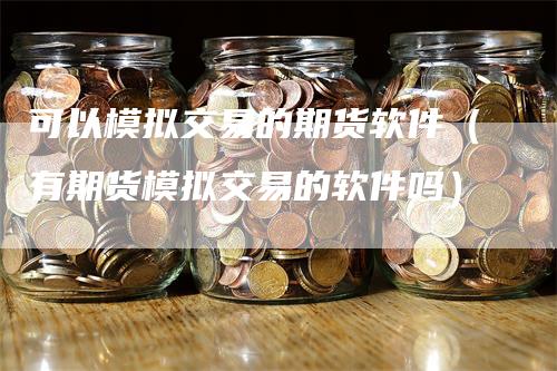 可以模拟交易的期货软件（有期货模拟交易的软件吗）